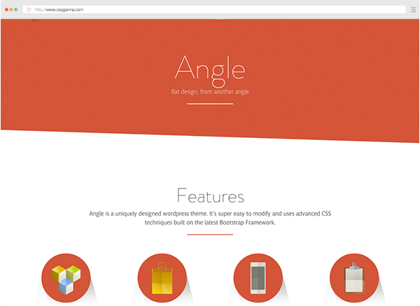 Angle (wordpress theme) <span>$59</span>