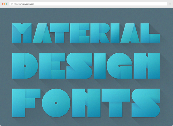 Material Design Image Font <span>$5</span>